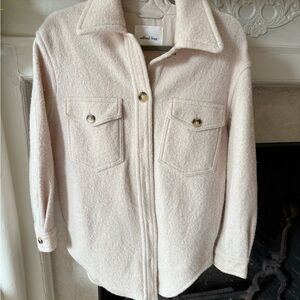 Wilfred Soft Cream Utility Jacket